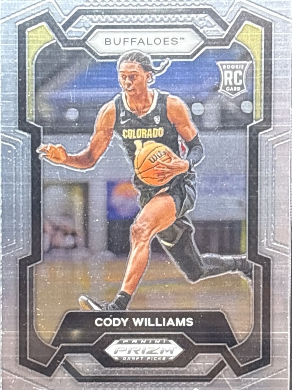 Panini Prizm Cody Williams Rookie Basketball Trading Card